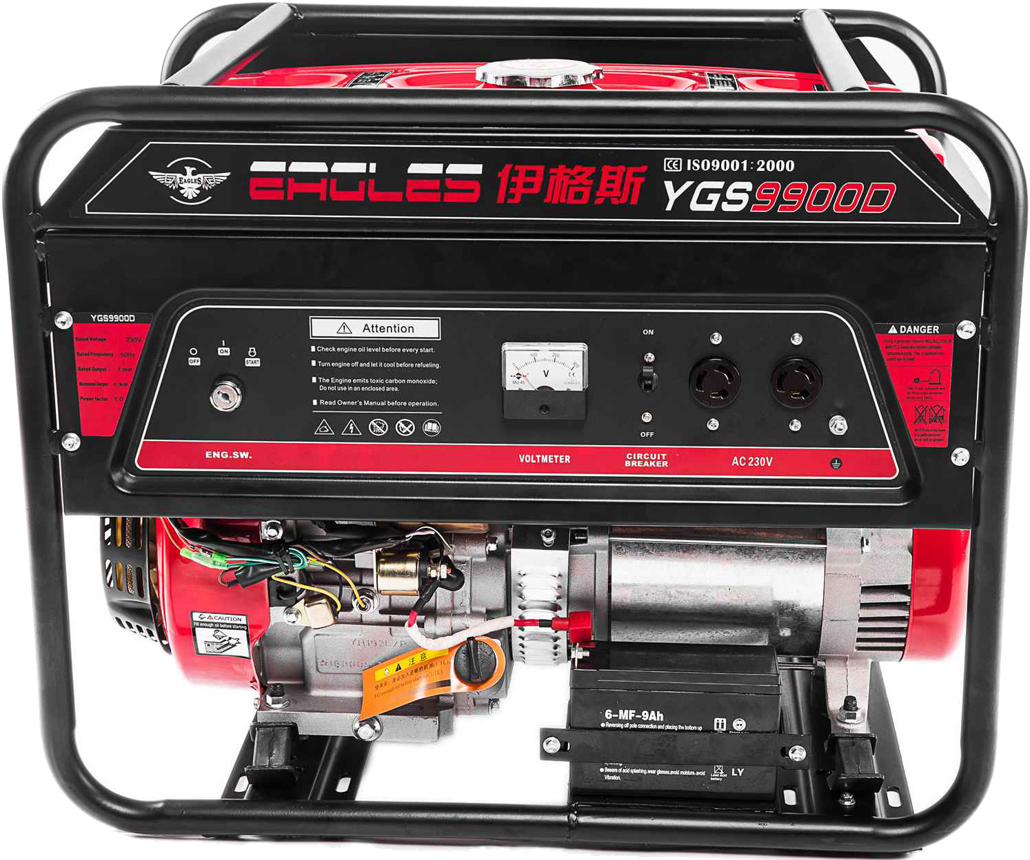 YGS9900D 12 gasoline generators